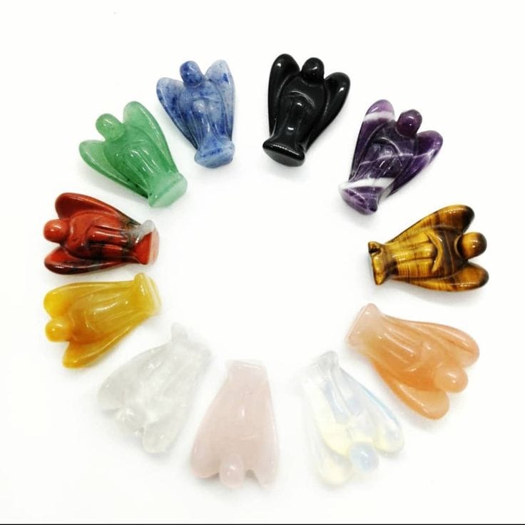 Healing crystal bracelet with amethyst and rose quartz - Mystic Cards Kolkata